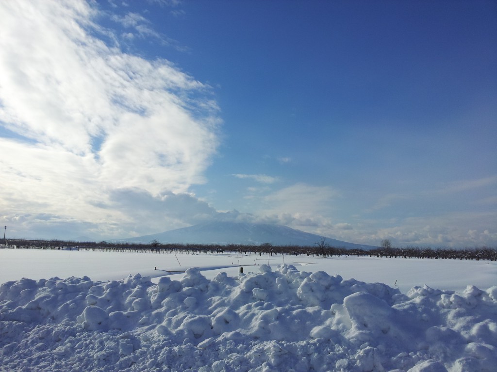 20140117_お正月明けの岩木山